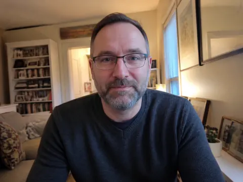 Bob on a video call